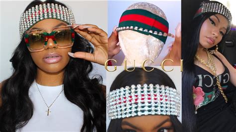 gucci headband with crystals replica|Gucci headband tiktok.